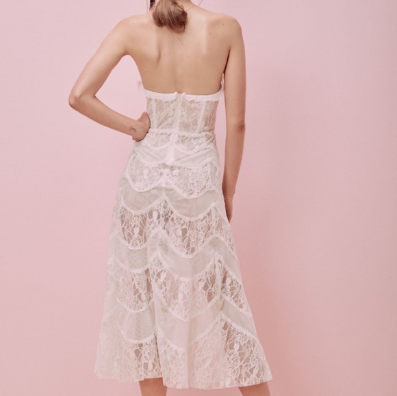 🌟HP🌟NWT FL&L JAIME KING LA BELLA MIDI DRESS - Picture 6 of 8